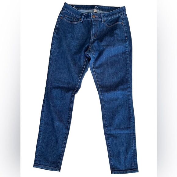 LOFT Curvy Skinny 5 pocket jeans size 6 - Picture 2 of 4